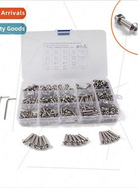 Box 500 bolts nuts wrenches Stainless steel fastening set M3