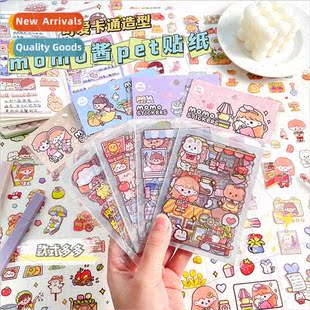 Handbook stickers cute girl PET waterprostickers cartoon DIY