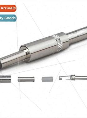 6.35MM Plug ngle Dual Channel Audio Plug Large Triplex Two-W