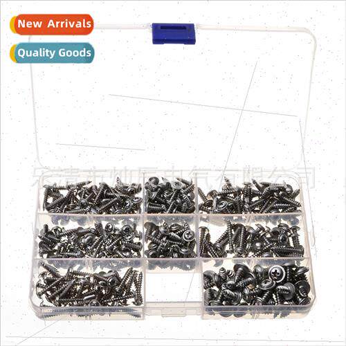 340PCS pwa screws Stainless self-tapping screws screws boxed