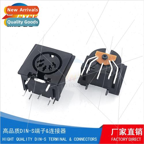 s terminal 5pin audio video interface din 5p full plastic 90