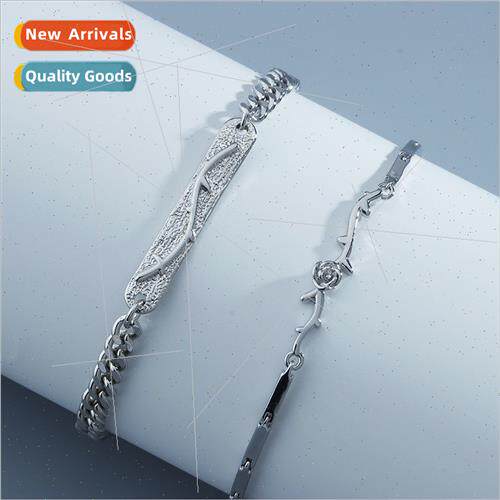 Thorn Rose Couple Bracelet Student Trend Men Women Pair Crea
