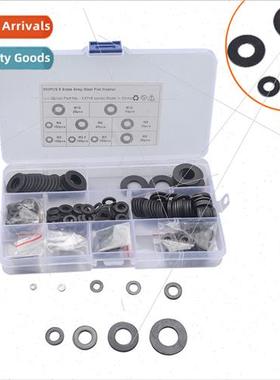 550pcs box 9 kinds specifications 8.8 blackened flat washers