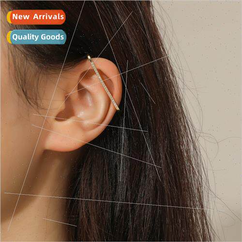 New simple single row geometric fashion ins ear outlines hun