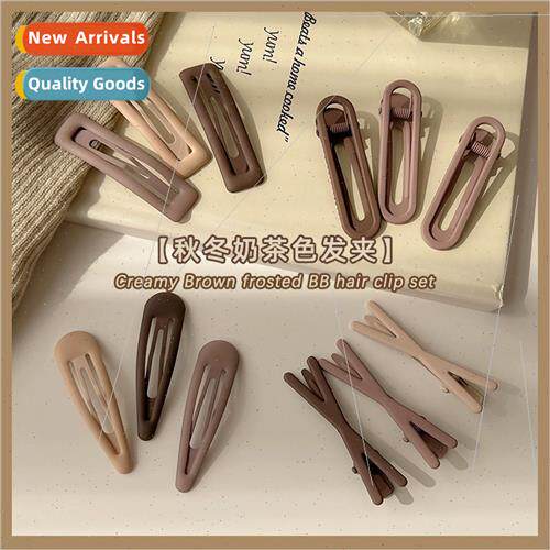 Autumn winter bb clip children headdress simple texture hair