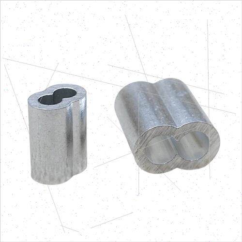 Aluminum Sleeve Rigging 8-shaped aluminum tube 304 chicken h