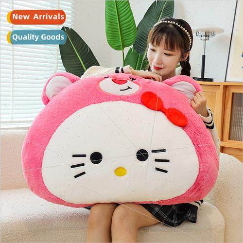 Cute transming KT cat strawberry bear series pillow transmin