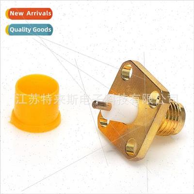 SMA-KFD-4 Flange 4-hole square plate microstrip connector SM