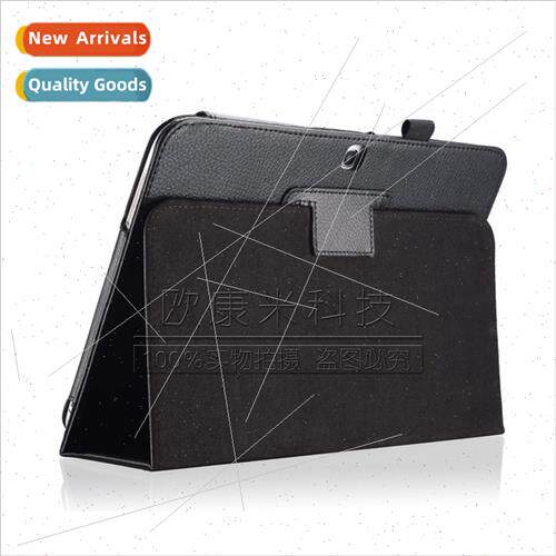 适用Samsung tab3 10.1 Tablet Leather Case P5200 P5210 Protec