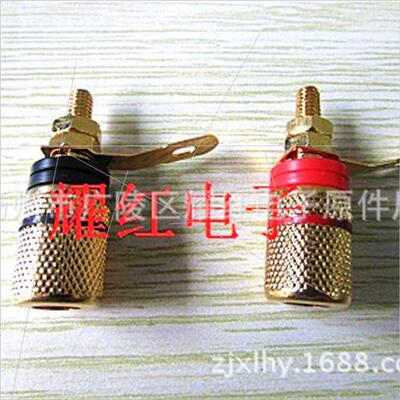 Extended Audio Holder Gold-plated Speaker Amplifier Terminal