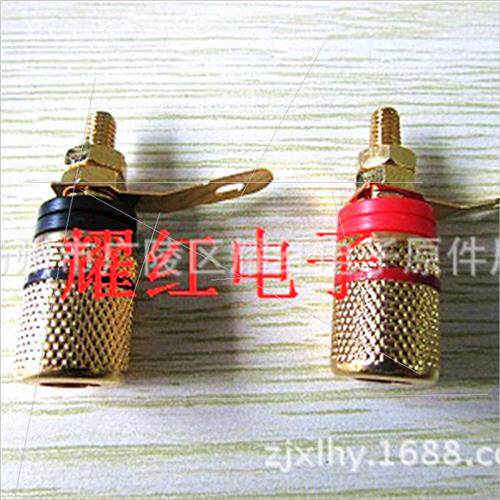 Extended Audio Holder Gold-plated Speaker Amplifier Terminal