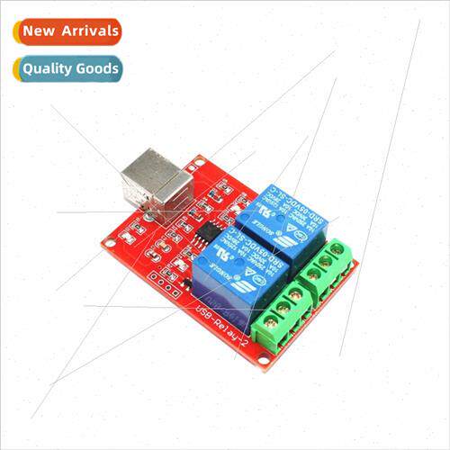 Drive-free/usb control swch/2-way 5V relay module/computer c