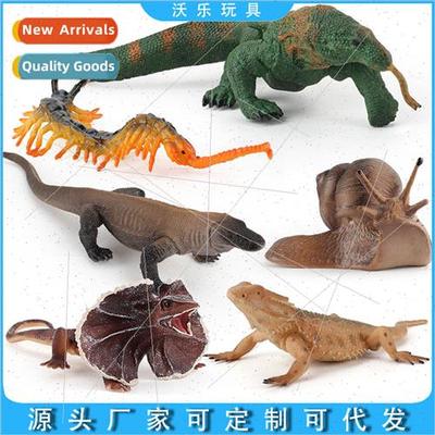Solid children cognive simulation wild reptile model umbrell