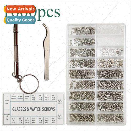 1000pcs lens leg nosepcs Phillips screws toolk home repair k