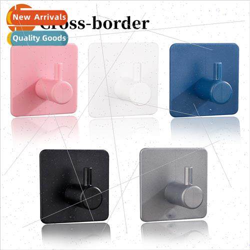 Plastic -marking no-hole hooks sticky hooks wall bathroom kc