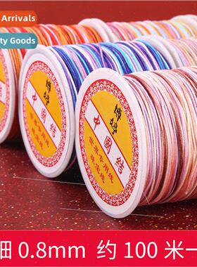 Duan dyeing colorful 72 jade wire 100 meters pendant wire hr