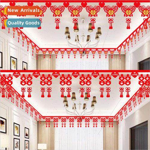 Wedding new house wedding wedding living room decoration pul