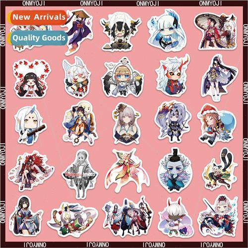 60 cartoon game master cute graffi waterprostickers diy hand