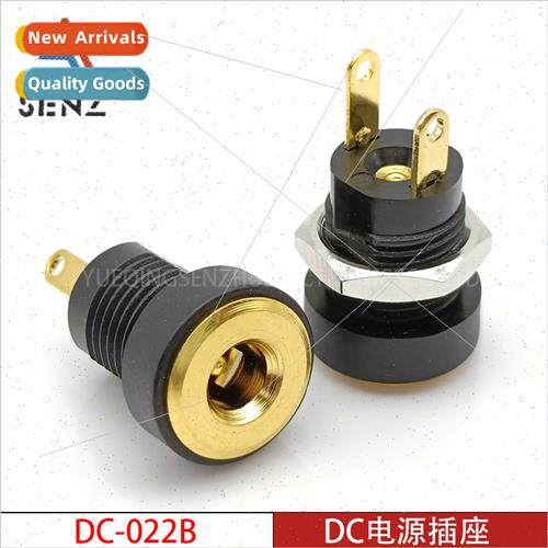 DC Power Socket DC-022B All Copper Plated High Current 3.5*1