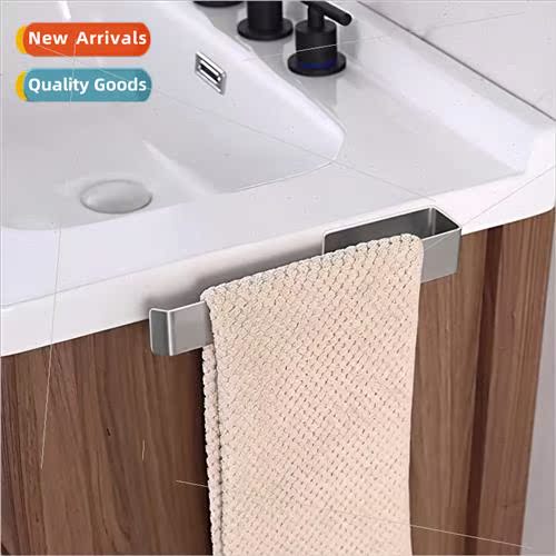 304 No-Punch Towel Rack Bathroom Kchen Brushed lver Towel Ra