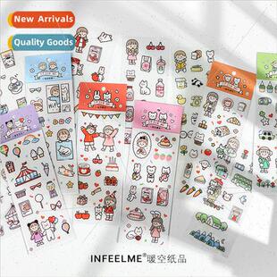 Tea Trivia PVC Stickers Creative Handbook Decorative Sticker