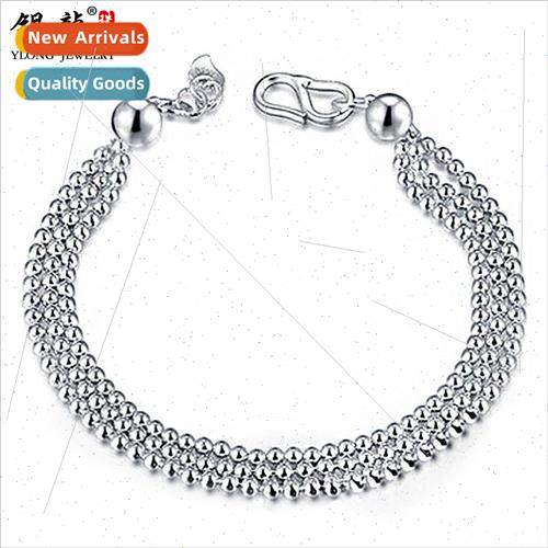 99 jewelry three rows light beads bracelet three lines hjewe