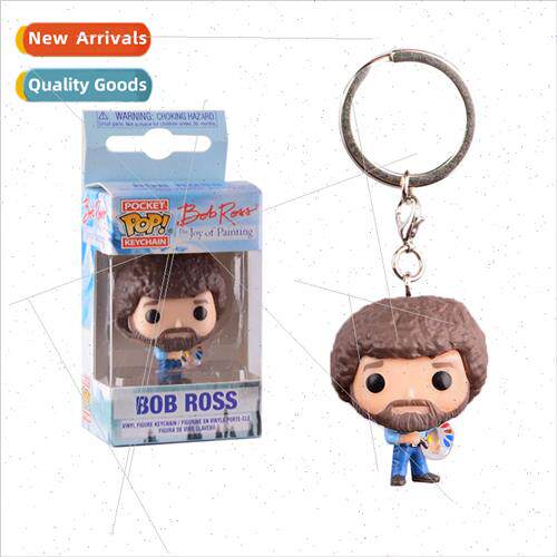 FUNKOpop Ocean WonderlMaui Keychain Joy Drawing Room Bob Rut