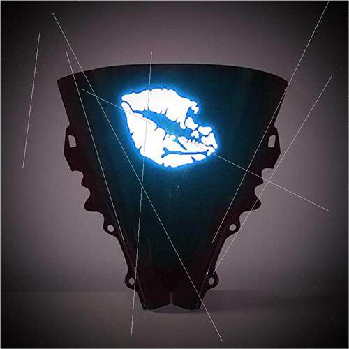 Motorcycle Helmet Skull Sticker Sexy ps Sticker Reflective H