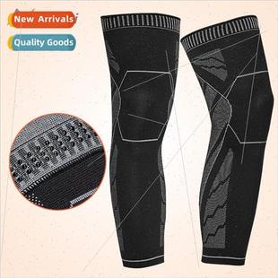 Sports compression leg guards knee pads long sleeve basketba