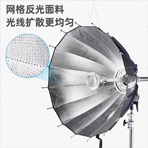 Deep Mouth B Parabolic Reflective Umbrella 90/120/150cm Refl