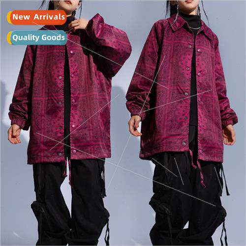 Set Dance Kids  Clothes Hip Hop Fry Set Cashew Flower Top Bo