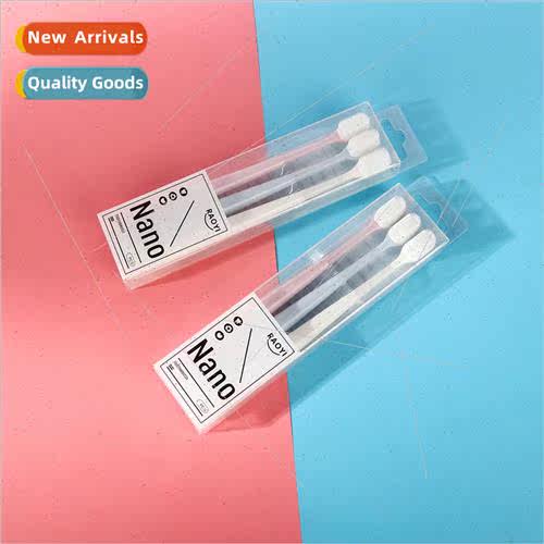 Macaroon Toothbrush licone Nano 3pcs Family Adult Oral Clean