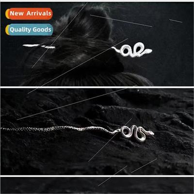 Whe Snake Rim Chinese costume retro hairpin new alloy coiffu