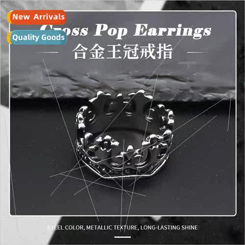 Europe Alloy Rings Crown Rings  HJewelry Accessories
