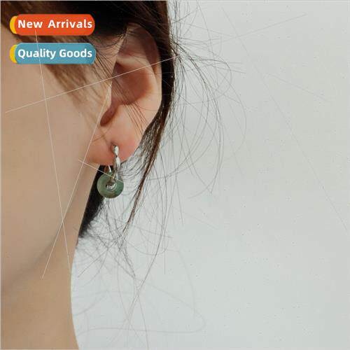 Strawberry crystal earrings flat simple ancient Chinese cost