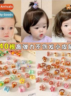 Children rubber bhair bheaddress girls baby hair tie leather