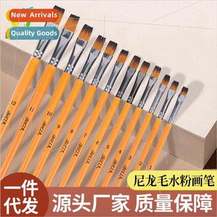 Bolomay 12 pastel pens wolf hair oil brush acrylic watercolo