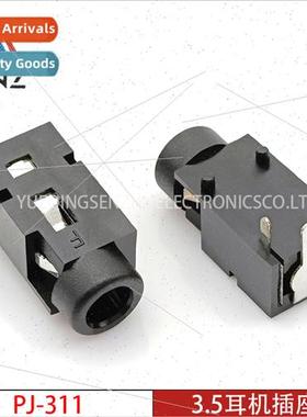 3.5mm headphone socket PJ-311 Horizontal three-pronged plug-