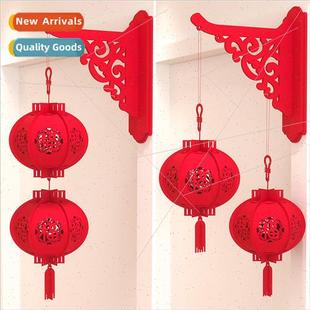 2024 decorations scene arrangement Chinese round red lantern