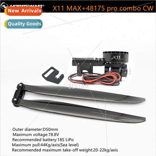 X11 MAX Power Pack 11122 18S 60KV Airplane Motor 48175 Prope