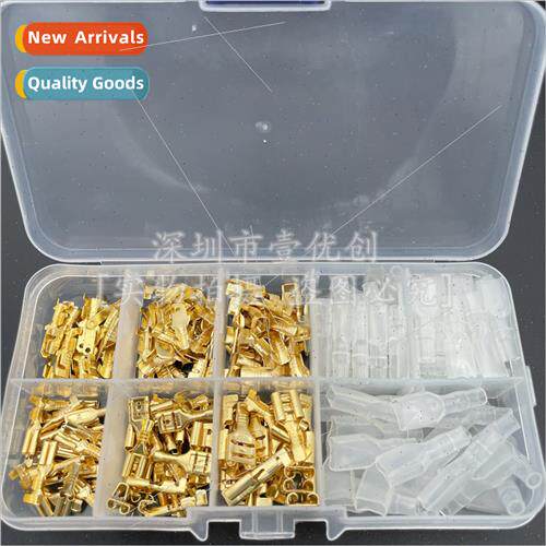 210pcs boxed 2.8 4.8 6.3MM Insert Reed Insert Sheath Cold Vo