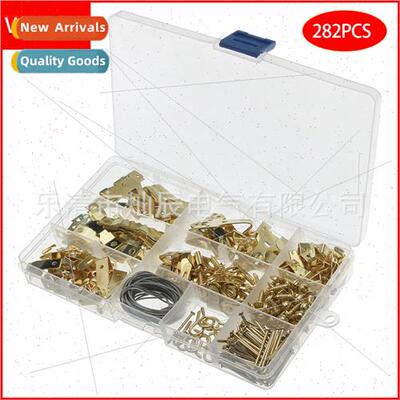 Nail wall hanging set 282pcs boxed metal Europe -marking nai