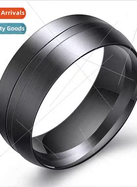 Europe mple Men Brushed Atmosphere Stainless 304 Ring