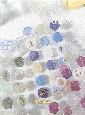 Imation fire paint seal Envelope sealing stickers diy handbo