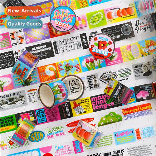 Romance is never out date-Korea PET tape diy handbook decora