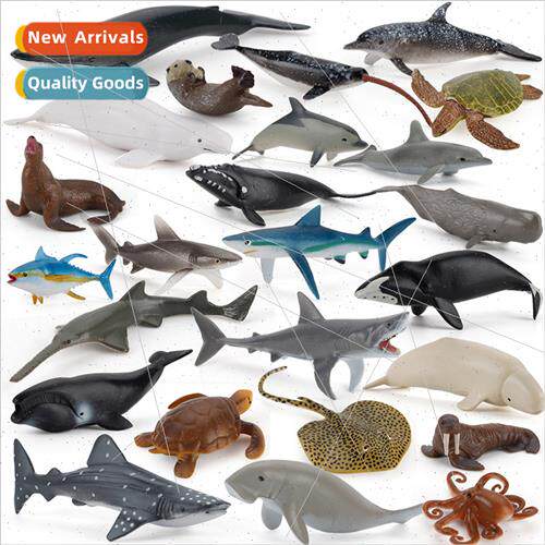 Mini sharks rays turtles dolphins killer whales tuna animal