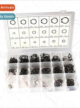 600pcs boxed black spring retaining ring multi-specification