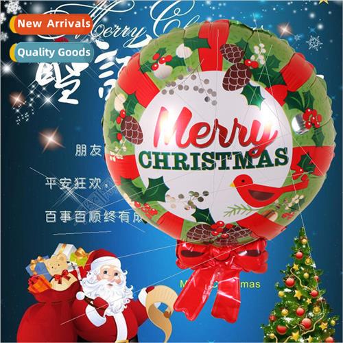 Christmas hotel shopping mall decoration aluminum film ballo