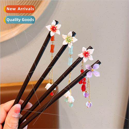 Wooden hairpin female ancient Chinese dress cheongsam hairpi