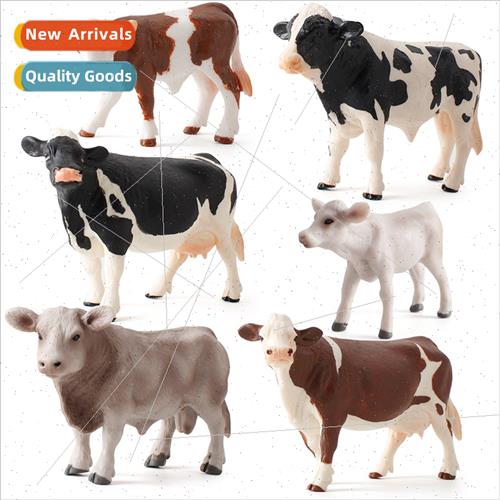 al children solid simulation animal model cow cow pasture so